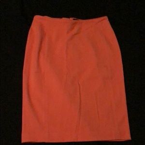 Peach skirt